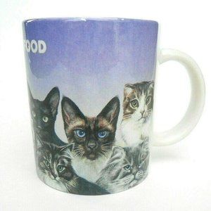 IAMS Cat Food Coffee Mug Blue